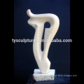 Hot sale contemporary travertine home art decor mainstream stone abstract artwork sculpture